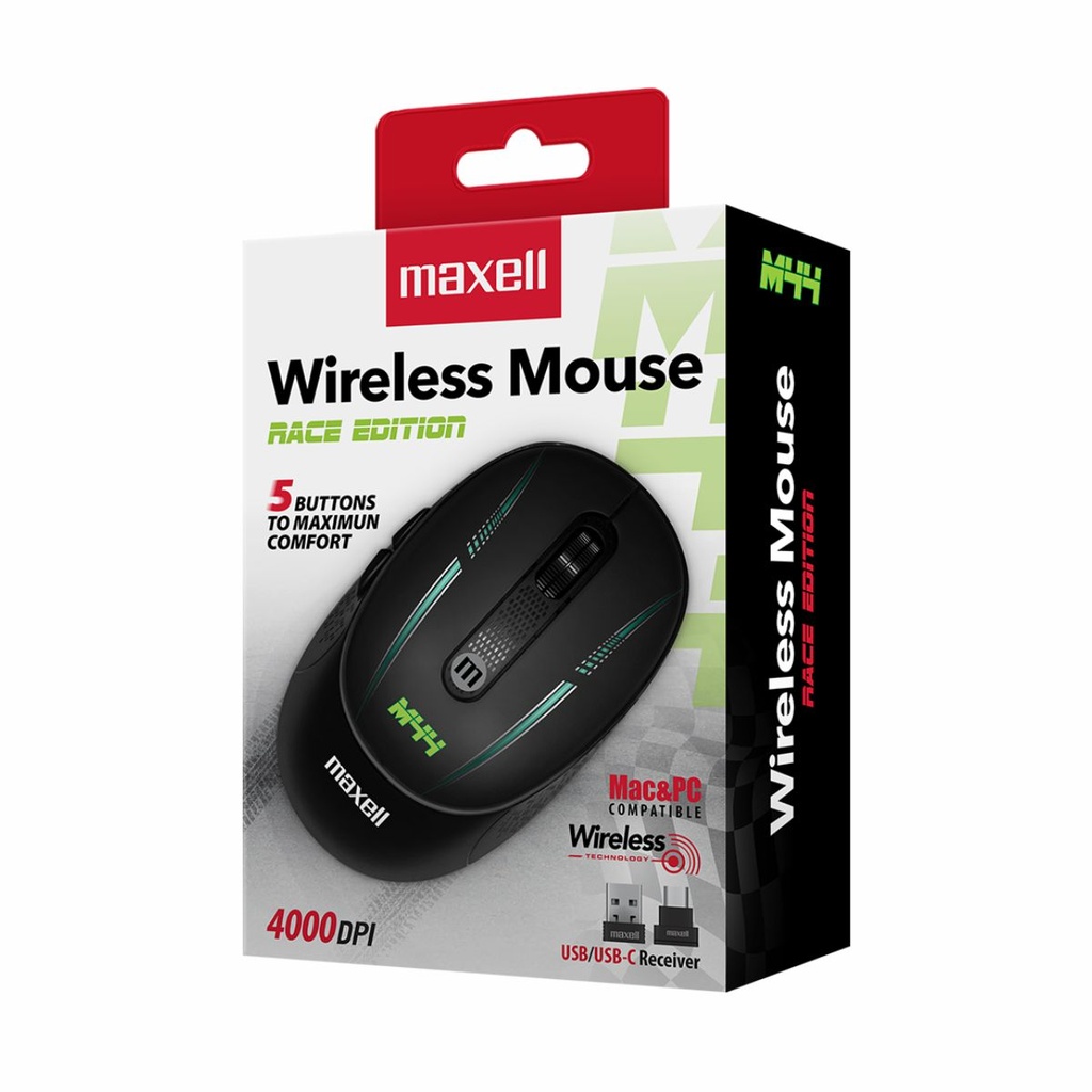 MOUSE MAXELL MOWL-MR1 RACE EDITION M44 348610