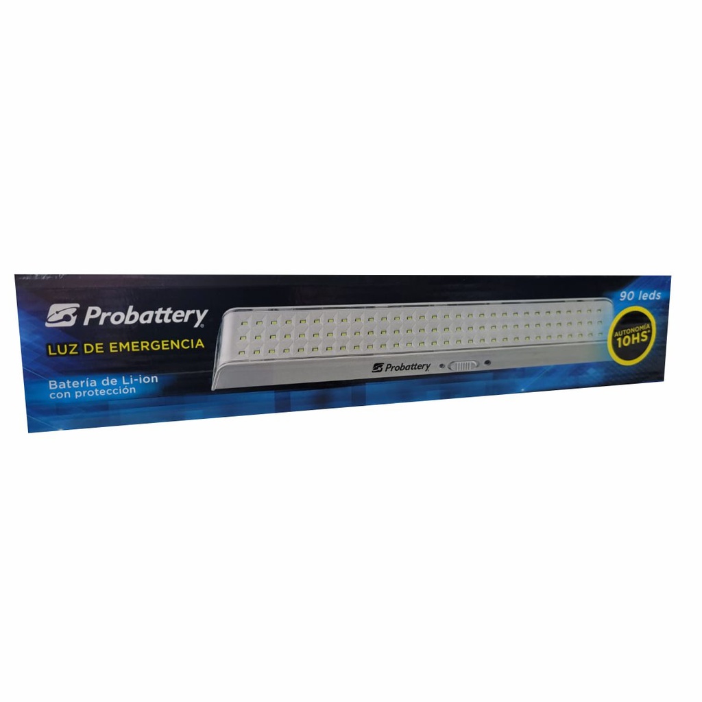 LUZ DE EMERGENCIA PROBATTERY IE-3003 90LED