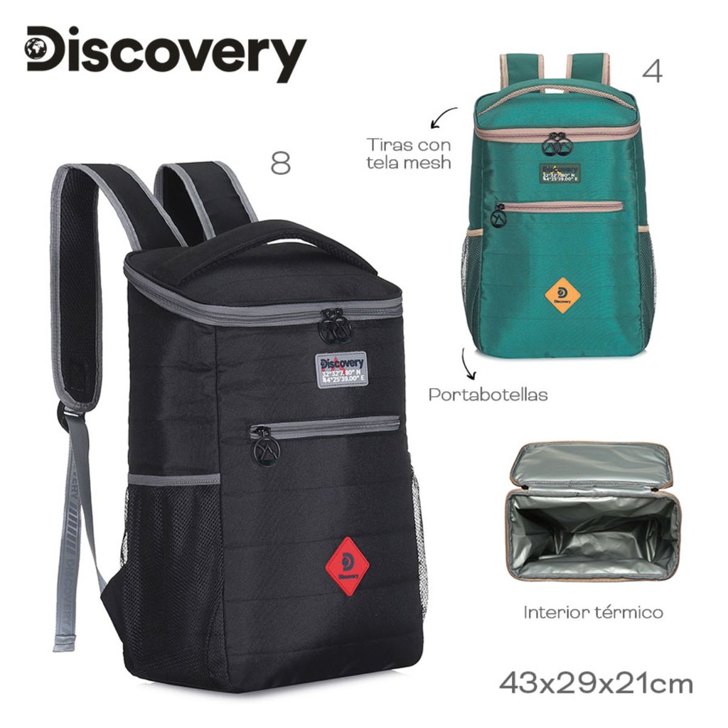 MOCHILA COOLER DISCOVERY 17489 VERDE