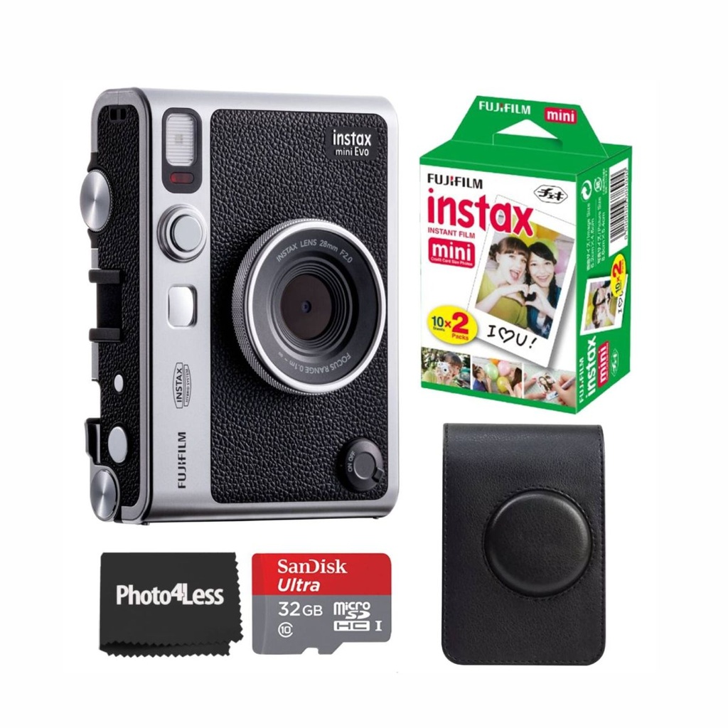 CAMARA FUJI INSTAX MINI EVO NEGRO