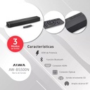 BARRA DE SONIDO AIWA AW-BS500N BT 2 X 30W