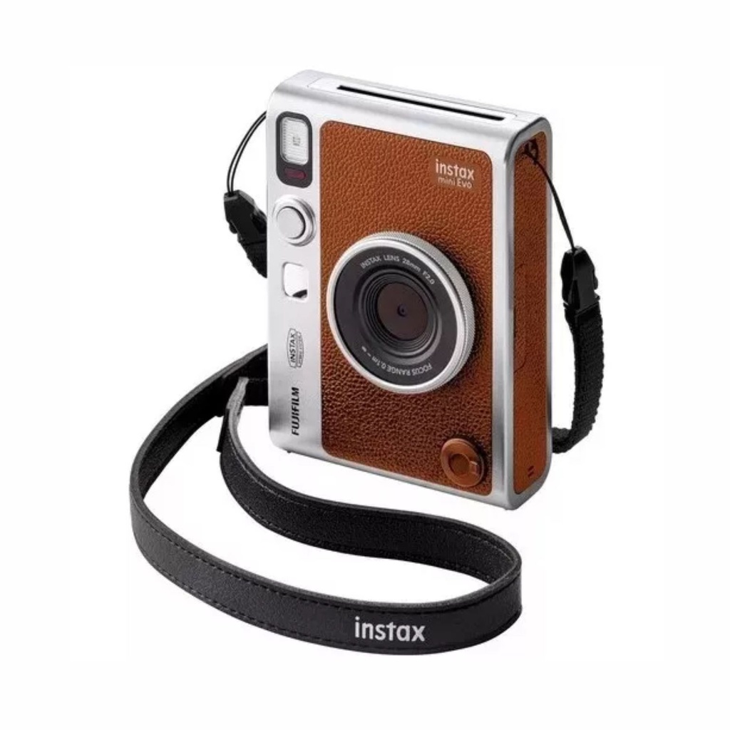 CAMARA FUJI INSTAX MINI EVO MARRON