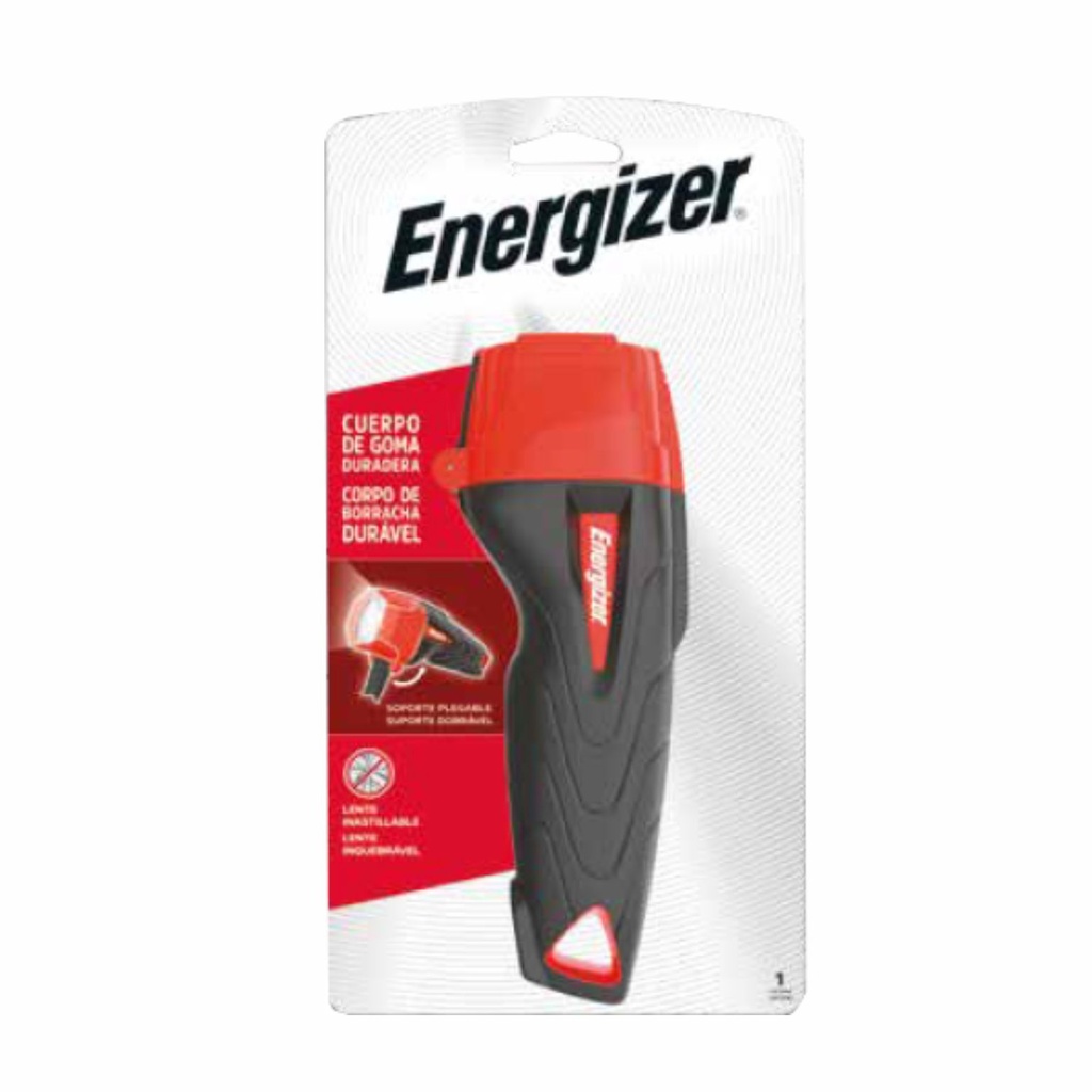 LINTERNA ENERGIZER RBR213 2AA RUBBER 125L