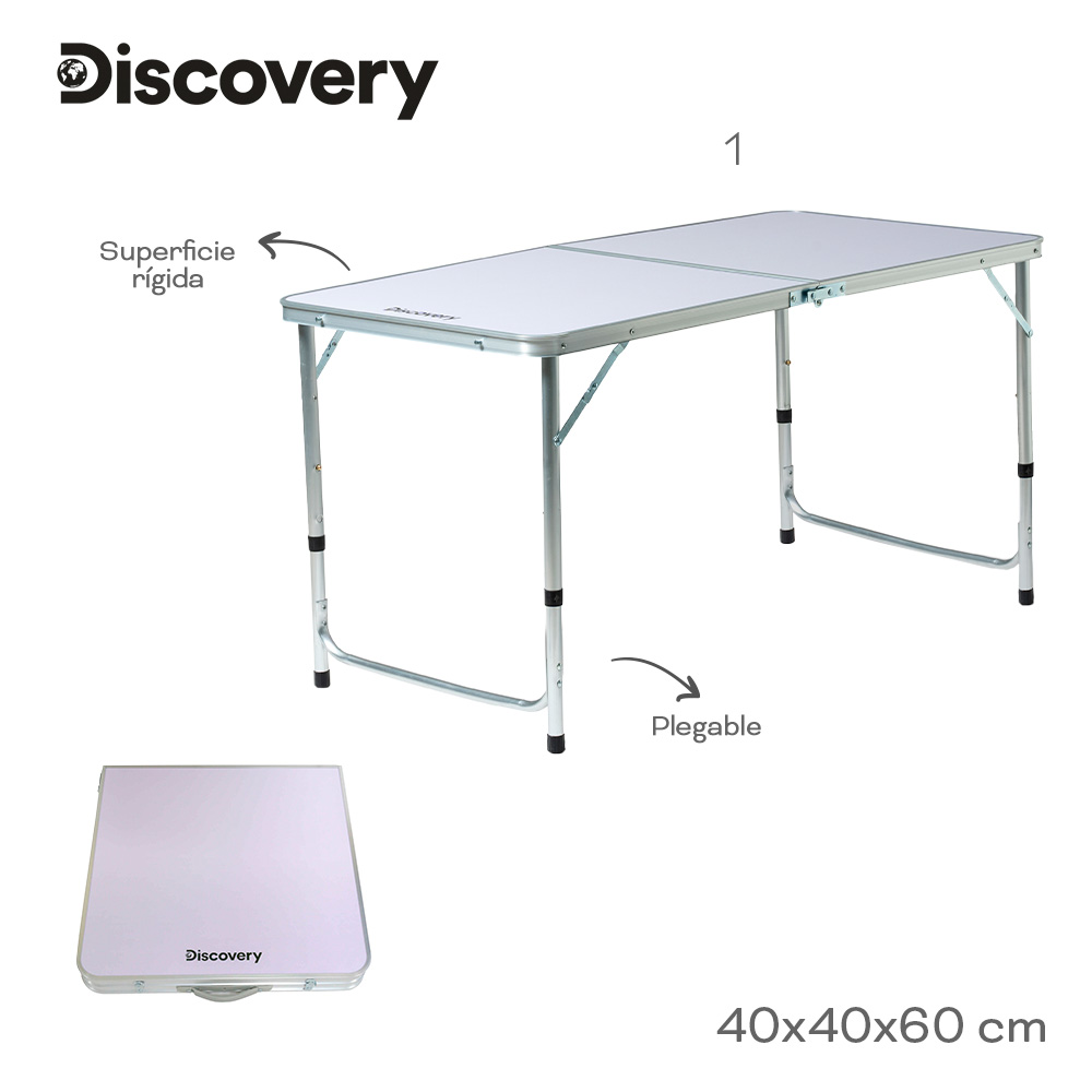 MESA CAMPING DISCOVERY 17890 PLEGABLE