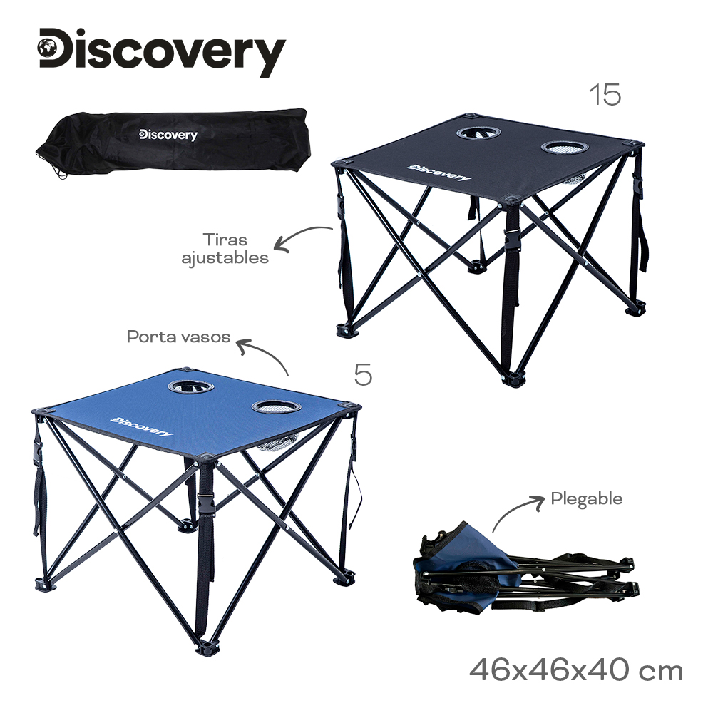 MESA CAMPING DISCOVERY 17892 AZUL