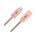 CABLE DE DATOS SOUL IRON FLEX TYPE-C DORADO