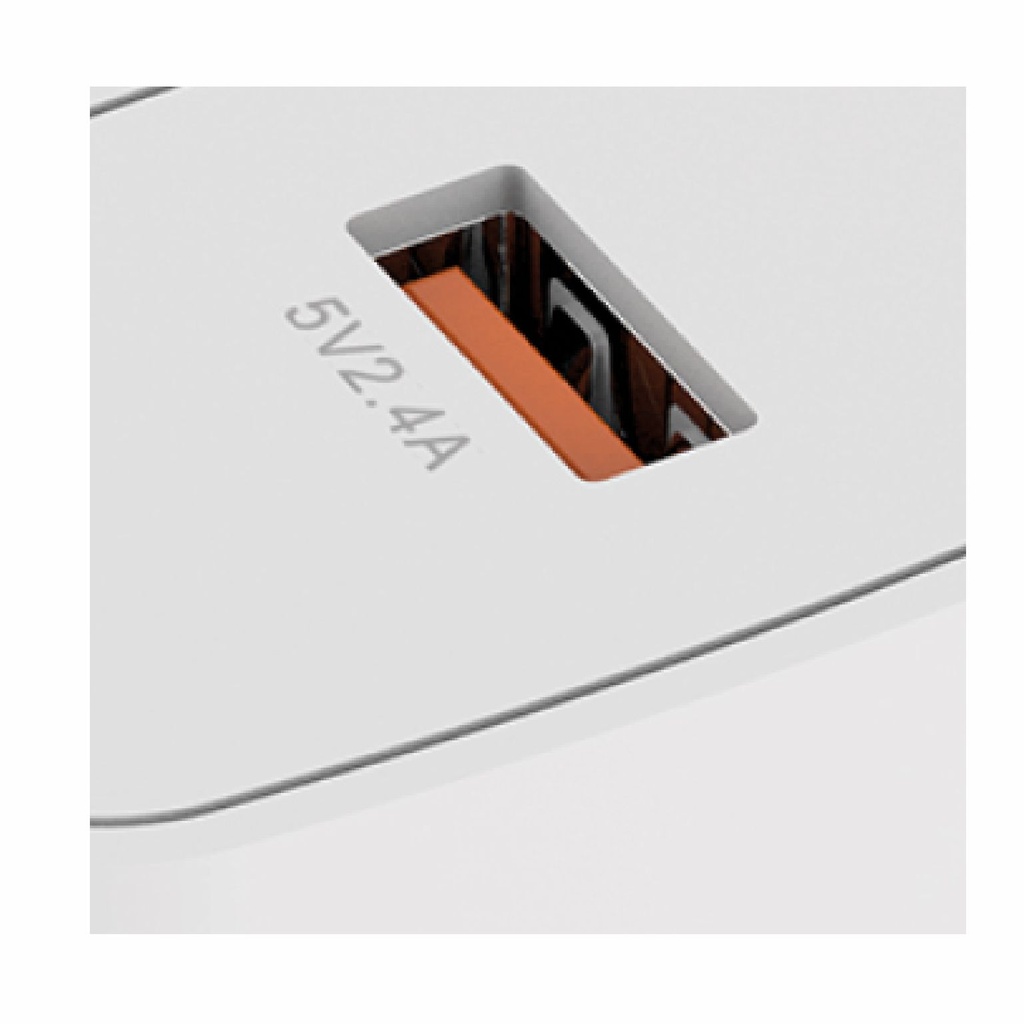 CARGADOR USB SOUL CLASSIC CVJ-XUSB1BL 2.4A SIN CABLE