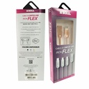 CABLE DE DATOS SOUL IRON FLEX TYPE-C DORADO