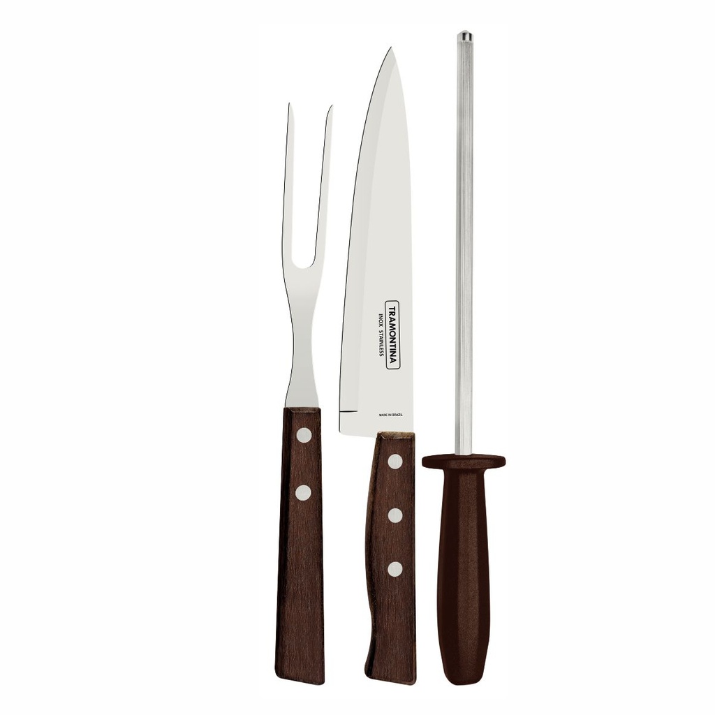 JUEGO DE CUBIERTOS TRAMONTINA 22299/055 TRADICIONAL 3PZS