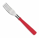 TENEDOR DE MESA TRAMONTINA 23162/370 NEW KOLOR ROJO 3PZS