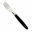 TENEDOR DE MESA TRAMONTINA 23362/900 IPANEMA NEGRO 12PZS