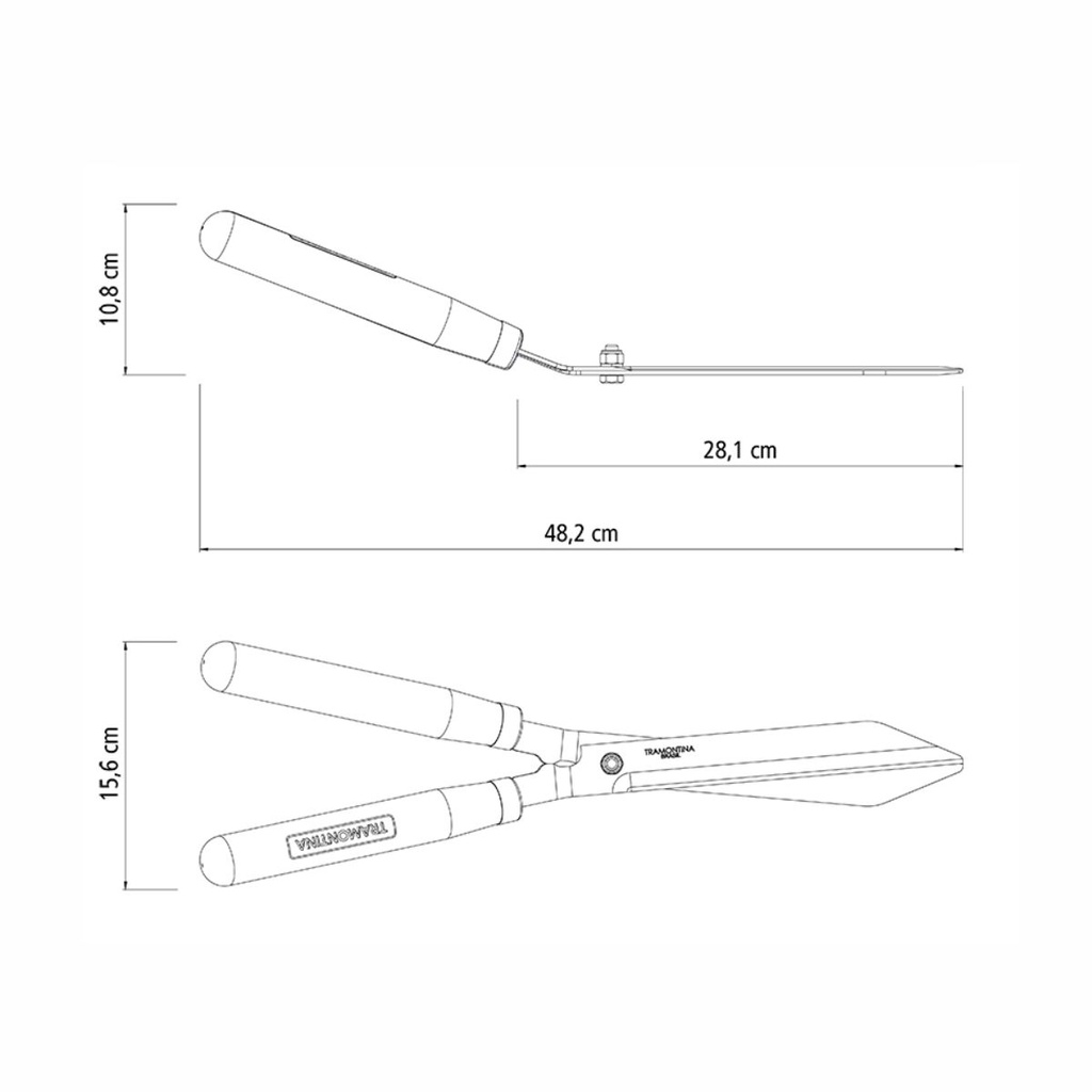 TIJERA CORTACERCO TRAMONTINA 78330/125