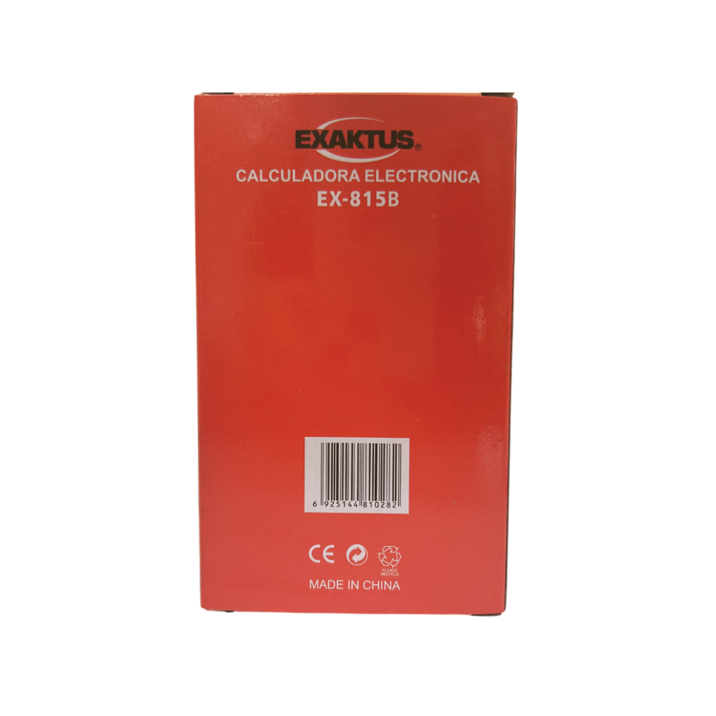 CALCULADORA EXAKTUS EX-815B BLANCO