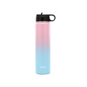 BOTELLA TERMICA TRENDY 12514D 500ML ROSA Y CELESTE