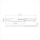 CUCHILLO UTILITY TRAMONTINA 21540/198 CENTURY WOOD