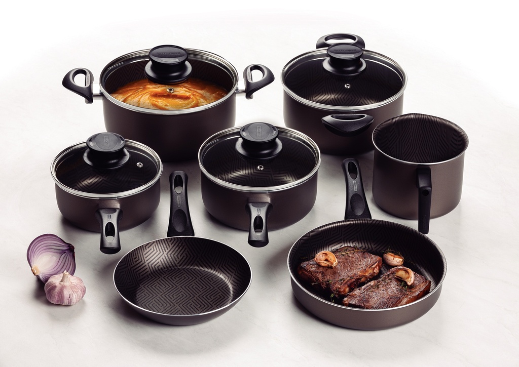 BATERIA DE COCINA TRAMONTINA 28599/602 PARIS T 7PZS