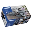 BATERIA DE COCINA TRAMONTINA 28399/141 SPEZIA INDUCCION 4PZS