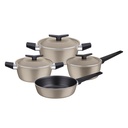 BATERIA DE COCINA TRAMONTINA 28399/341 SPEZIA INDUCCION 4PZS