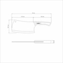 HACHUELA TRAMONTINA 22845/107 BLACK