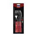 JUEGO TENEDORES DE MESA TRAMONTINA 21198/716 POLYWOOD 6PZS