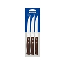 JUEGO CUCHILLOS PARA ASADO TRAMONTINA 22200/305 TRADICIONAL 3PZS