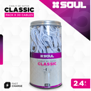 CABLE DE DATOS SOUL CLASSIC USB-FCLT30 TIPO C 1M FRASCO x 30