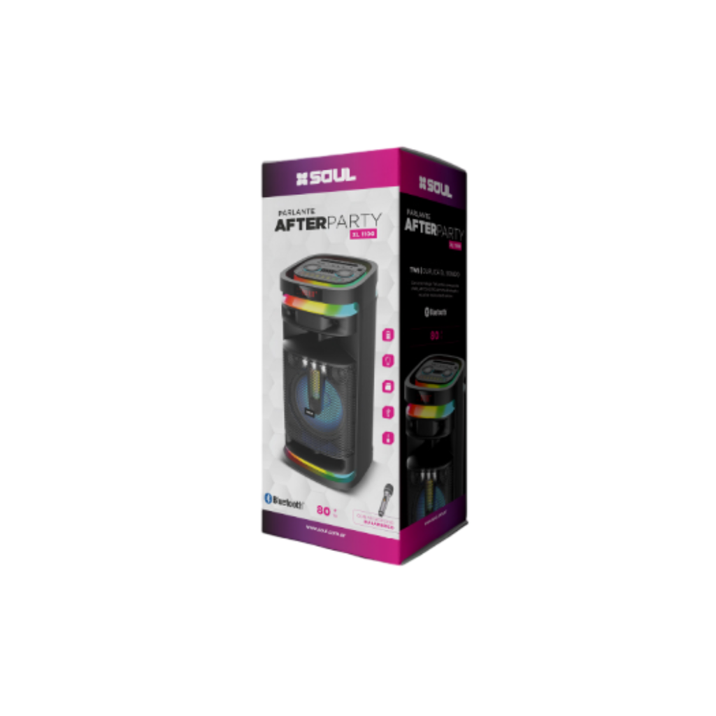 PARLANTE SOUL PLT-XL1100 80W*2