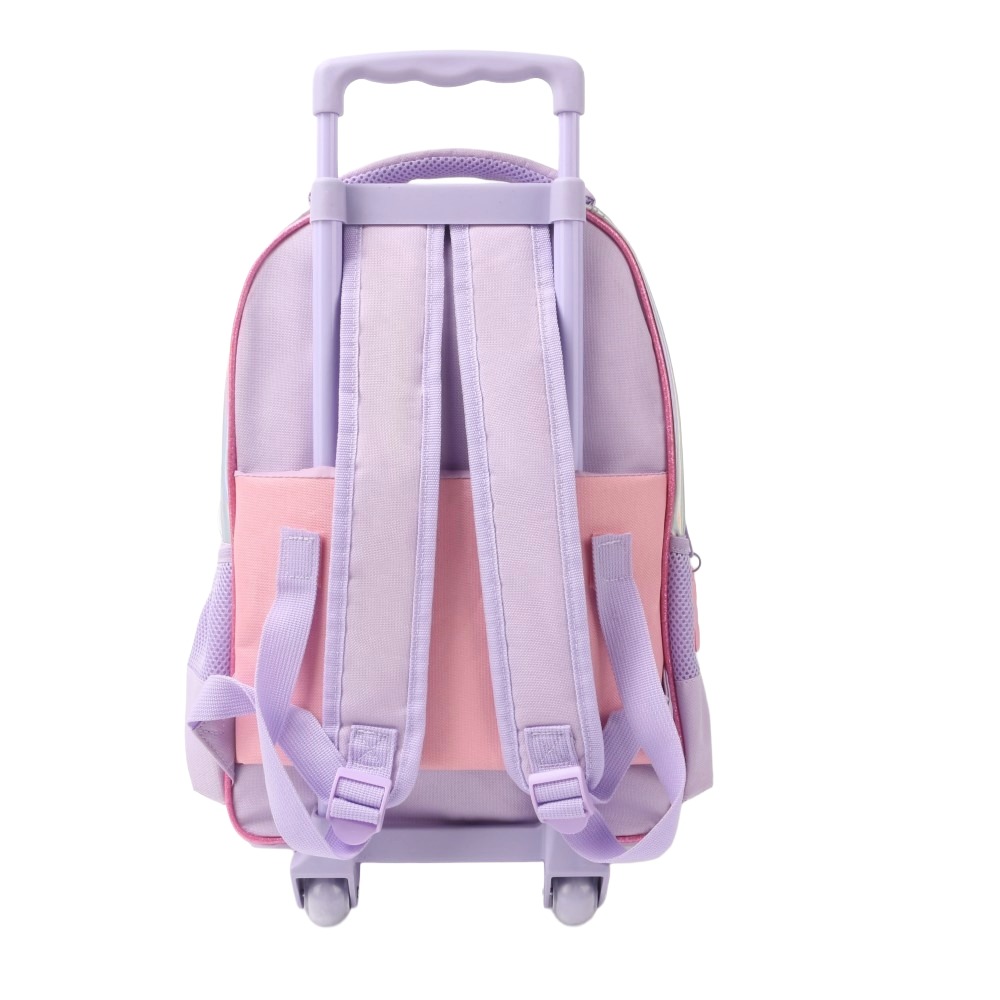 MOCHILA CARRO TRENDY 28770 15" LILA C/CARTUCHERA
