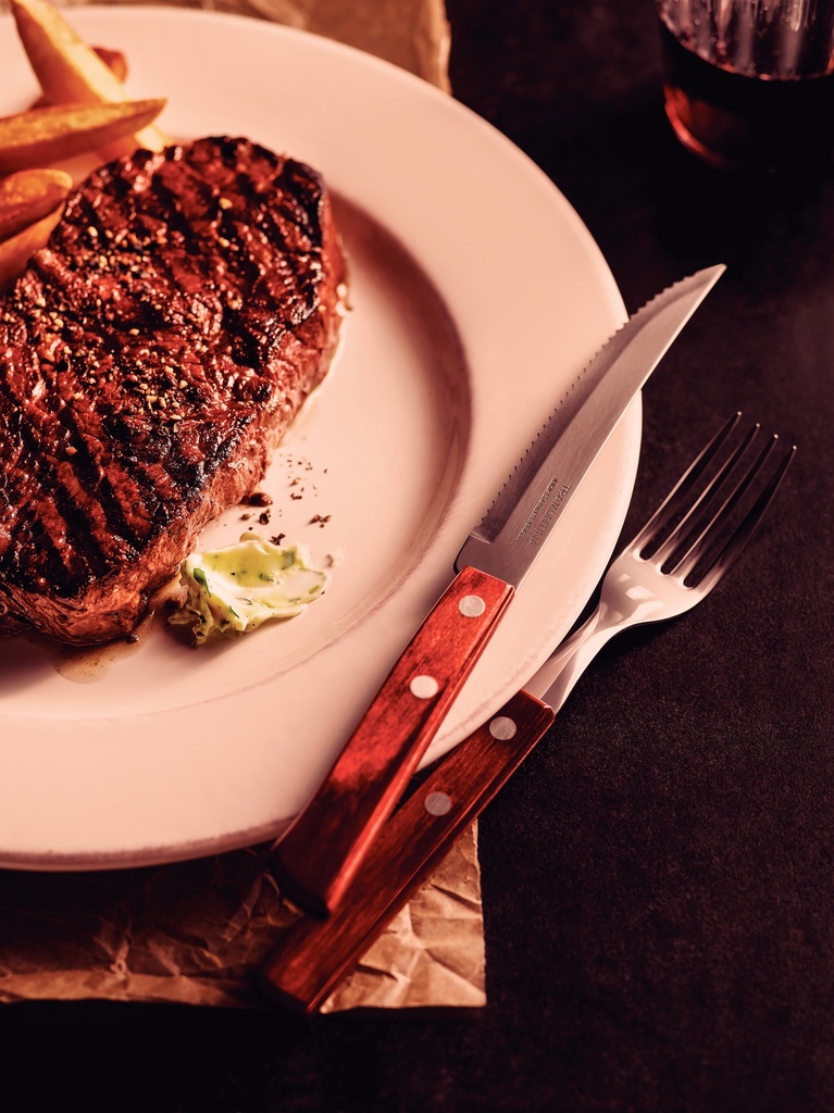 TENEDOR TRAMONTINA 21102/670 POLYWOOD 6 PZS