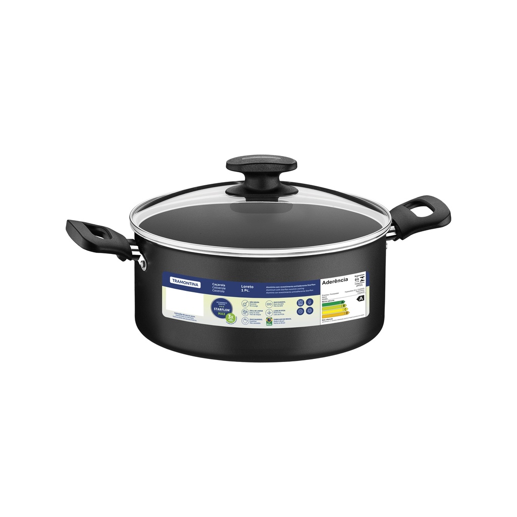 CACEROLA TRAMONTINA 20382/020 LORETO 20CM