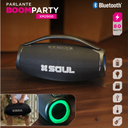 PARLANTE SOUL XM2900 BOOM PARTY 80W NEGRO