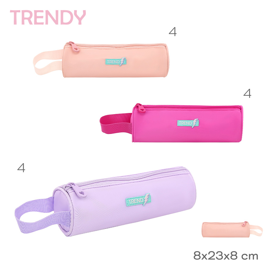 CARTUCHERA TRENDY 30240 LILA SIMPLE