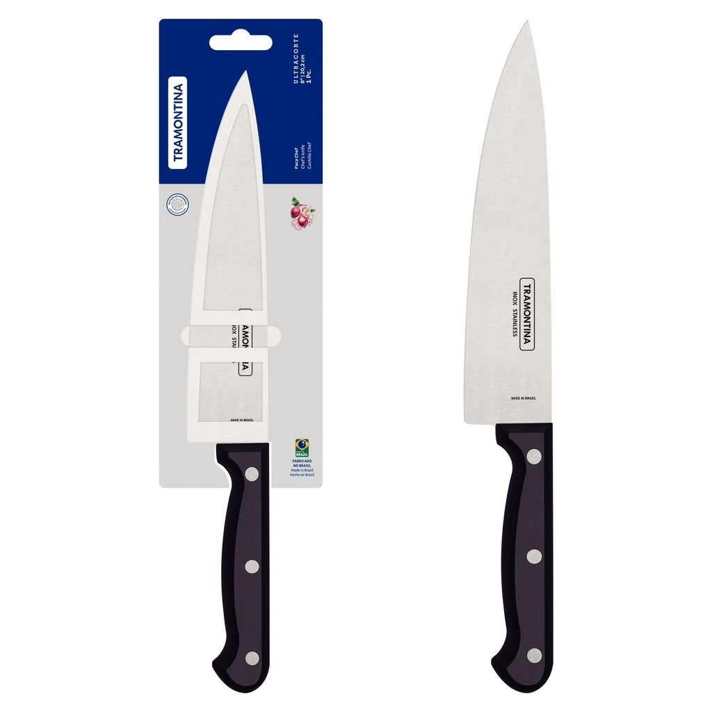 CUCHILLO CHEF TRAMONTINA 23861/108 ULTRACORTE 8"