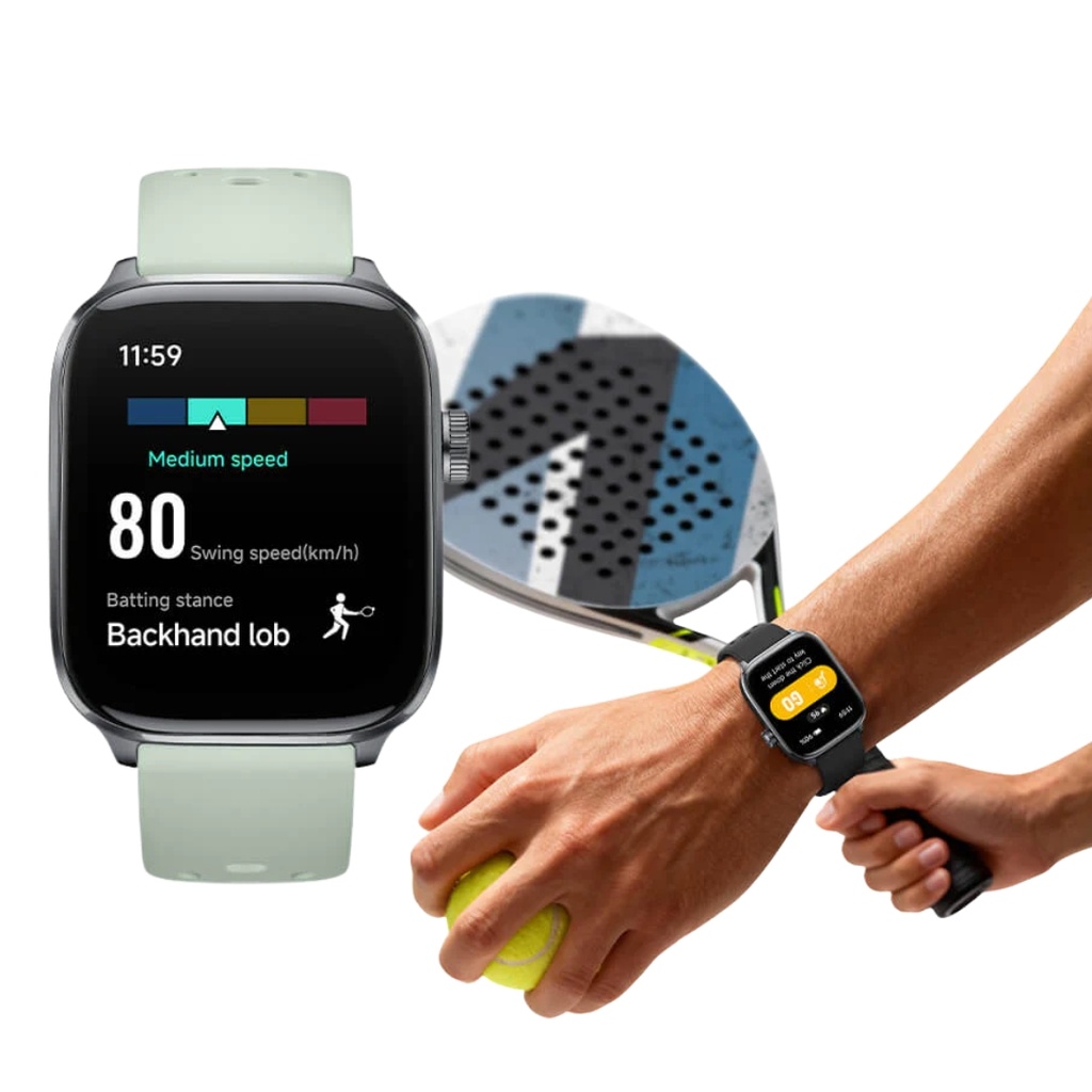 RELOJ MIBRO FIT PLATEADO 