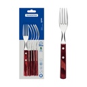 TENEDOR TRAMONTINA 21102/670 POLYWOOD 6 PZS