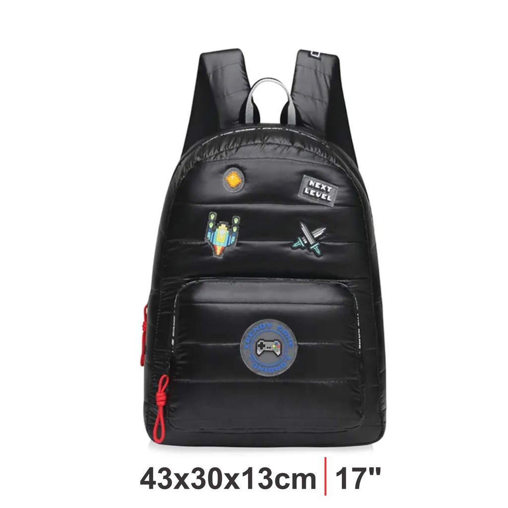 MOCHILA TRENDY 17630 NEGRO