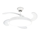 VENTILADOR PEABODY PE-VTRDC410 DE TECHO BLANCO