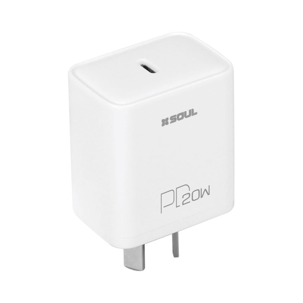 CARGADOR USB SOUL CVQ-PD20WL QC 20w TC-L