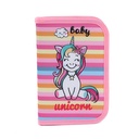 CARTUCHERA CON ÚTILES TRENDY 52588 UNICORNIO ROSA SIMPLE