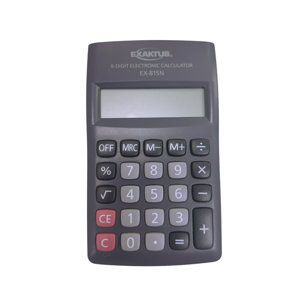 CALCULADORA EXAKTUS EX-815N NEGRO
