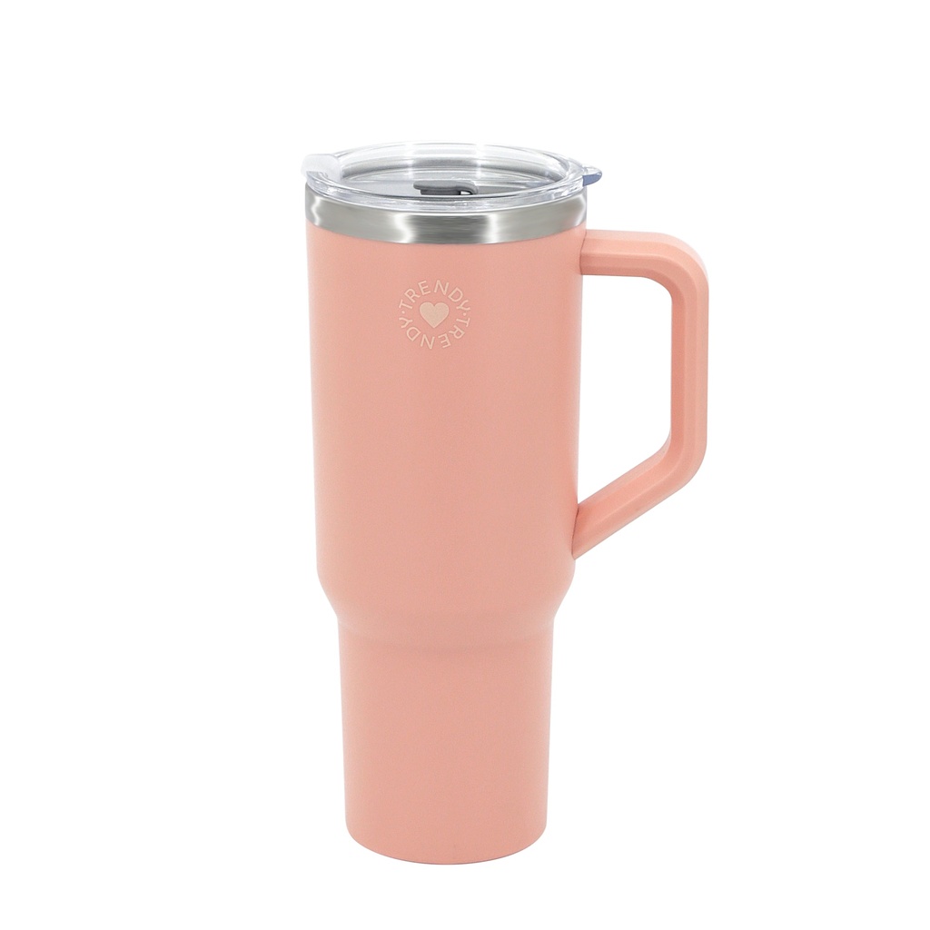 VASO TERMICO TRENDY 18482 1200ML ROSA CON SORBETE