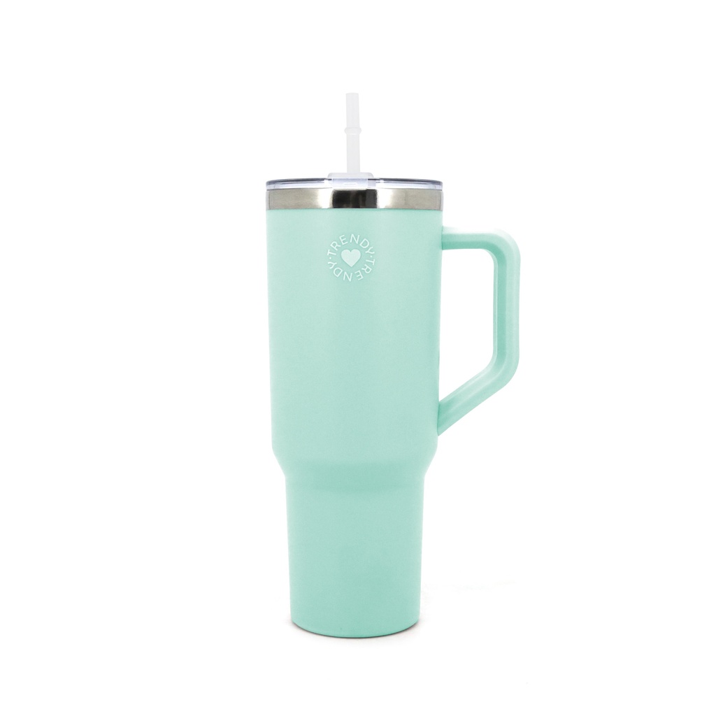 VASO TRENDY 18482 1200ML MENTA CON SORBETE