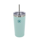 VASO TRENDY 18484 600ML MENTA CON SORBETE DE ACERO
