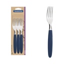 TENEDORES DE MESA TRAMONTINA 23362/310 IPANEMA 3PZS AZUL