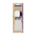 CUCHARA DE MESA TRAMONTINA 23363/980 IPANEMA 12 PZS BLANCO