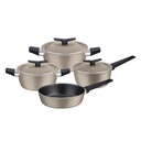 BATERIA DE COCINA TRAMONTINA 28399/341 SPEZIA INDUCCION 4PZS