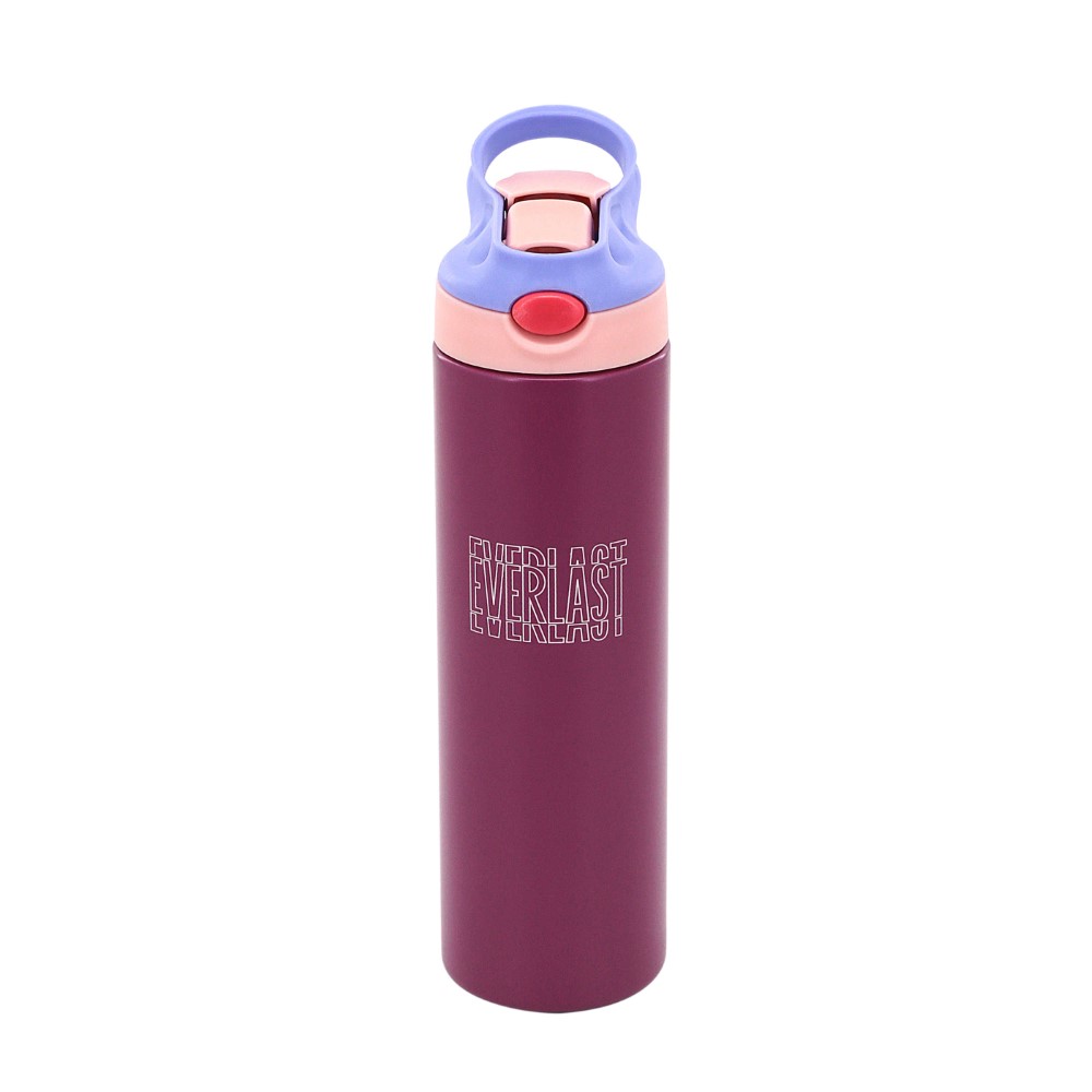 BOTELLA TERMICA EVERLAST 18479 600ML FUCSIA CON PICO