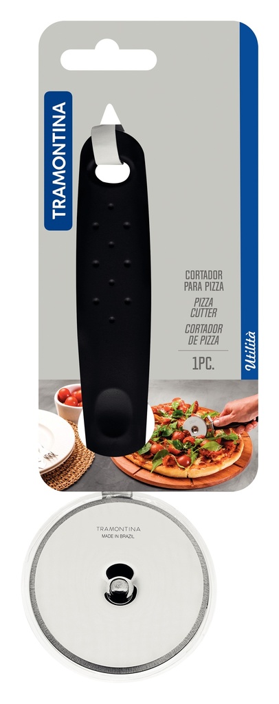 CORTADOR PARA PIZZA TRAMONTINA 25625/100 UTILITA NEGRO