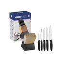 JUEGO DE CUCHILLOS TRAMONTINA 23498/072 PLENUS 6 PZS