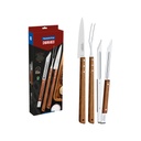 KIT P/ASADO TRAMONTINA 26499/036 CHURRASCO 3 PZS